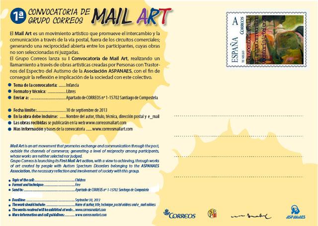 I Convocatoria Internacional de Mail Art Grupo Correos