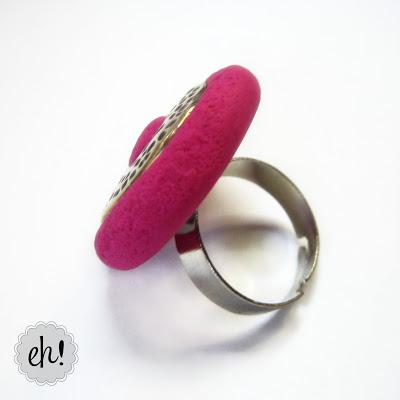 Anillos de fimo y zamak