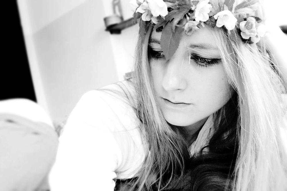 kilika hecho a mano corona de flores