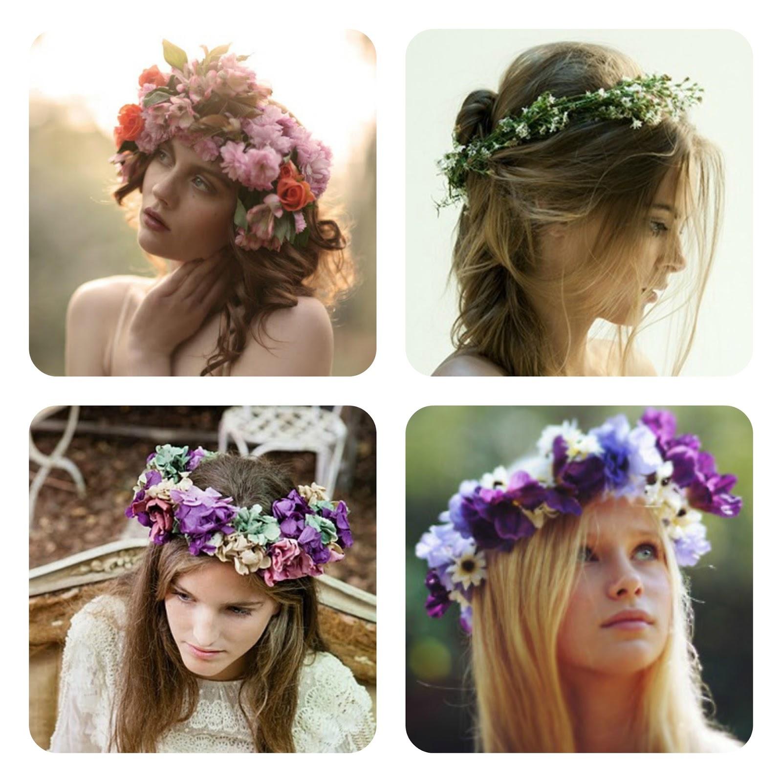 kilika hecho a mano coronas de flores