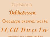 Typography Rustic touch