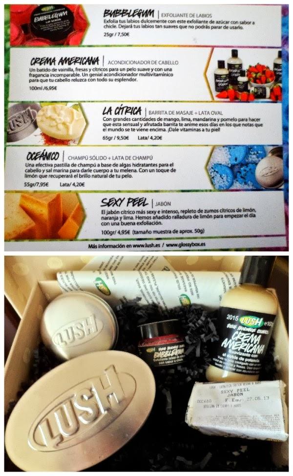 Caja Lush & Glossybox