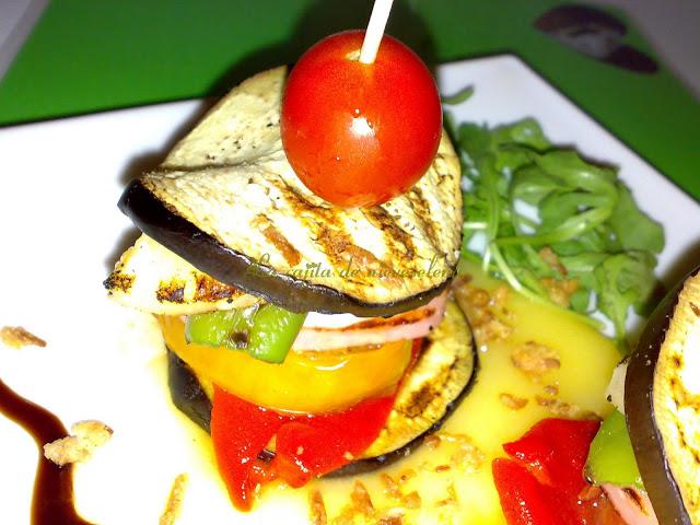 Banderillas de berenjena