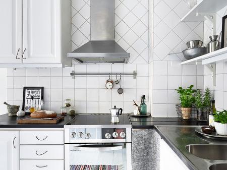 decoración y diseño de interiores nórdicos decoración reforma piso segunda mano decoración pisos pequeños decoración mini pisos decoración en blanco inspiración cocinas pequeñas cocinas modernas cocinas blancas blog decoración nórdica 