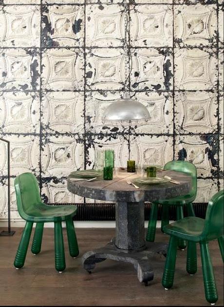 Empapela tus paredes con azulejos envejecidos NY Style