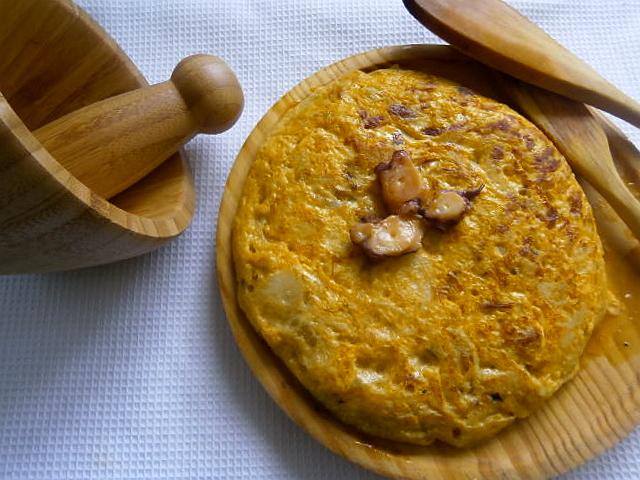 Tortilla del Peregrino y Tortilla de Espárragos Silvestres