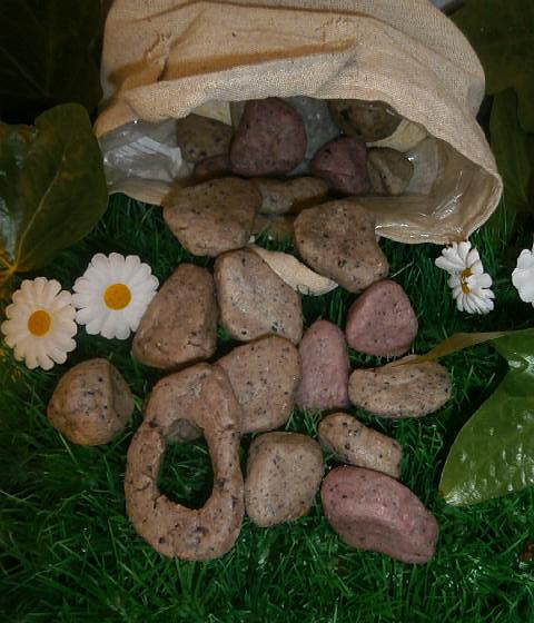 Piedras (dulces) de los Espíritus Golpeadores
