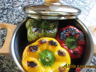 ENSALADA DE PIMIENTOS TRICOLOR