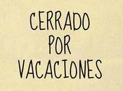 Cerrado vacaciones