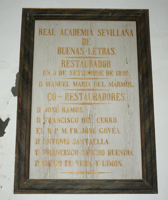 La Casa de los Pinelo (7): lápidas de la Academia de Buenas Letras.