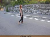 Animal print t-shirt