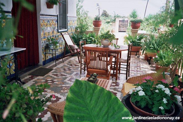 Decoración de patios y terrazas