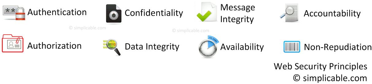 Los 8 principios de la seguridad Web