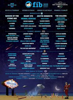 Distribución por días y escenarios del FIB 2013