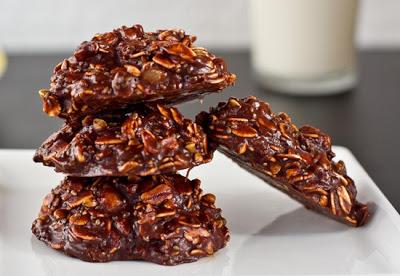 Receta: Galletas Veganas de Avena con Chocolate sin Hornear