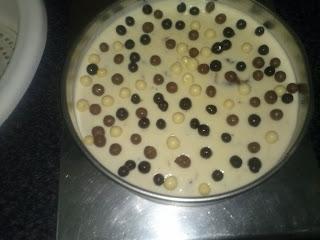 TARTA DE TRES CHOCOLATES