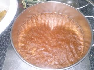 TARTA DE TRES CHOCOLATES