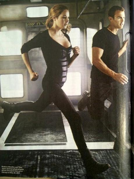 Tris y Cuatro en la portada de Entertainment Weekly y más Stills