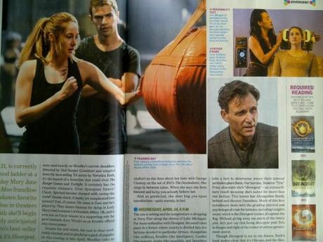 Tris y Cuatro en la portada de Entertainment Weekly y más Stills