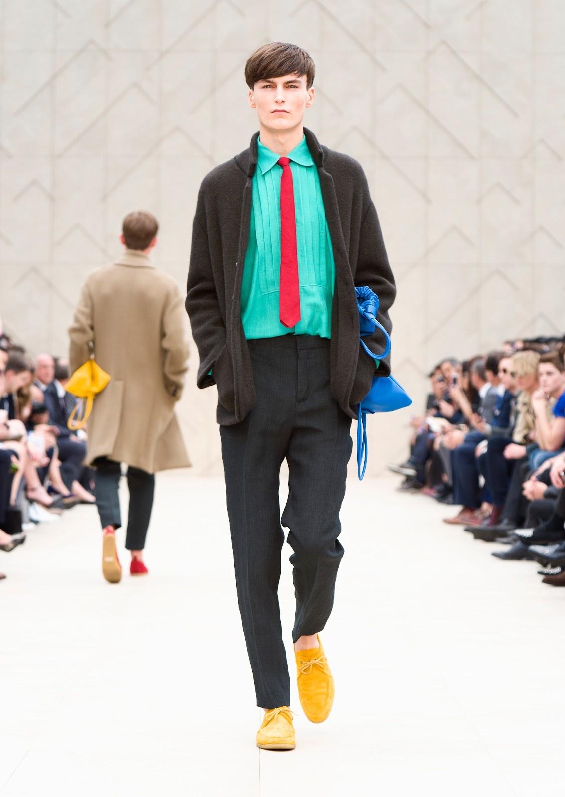 Burberry Prorsum SS14: 'Writers and Painters'