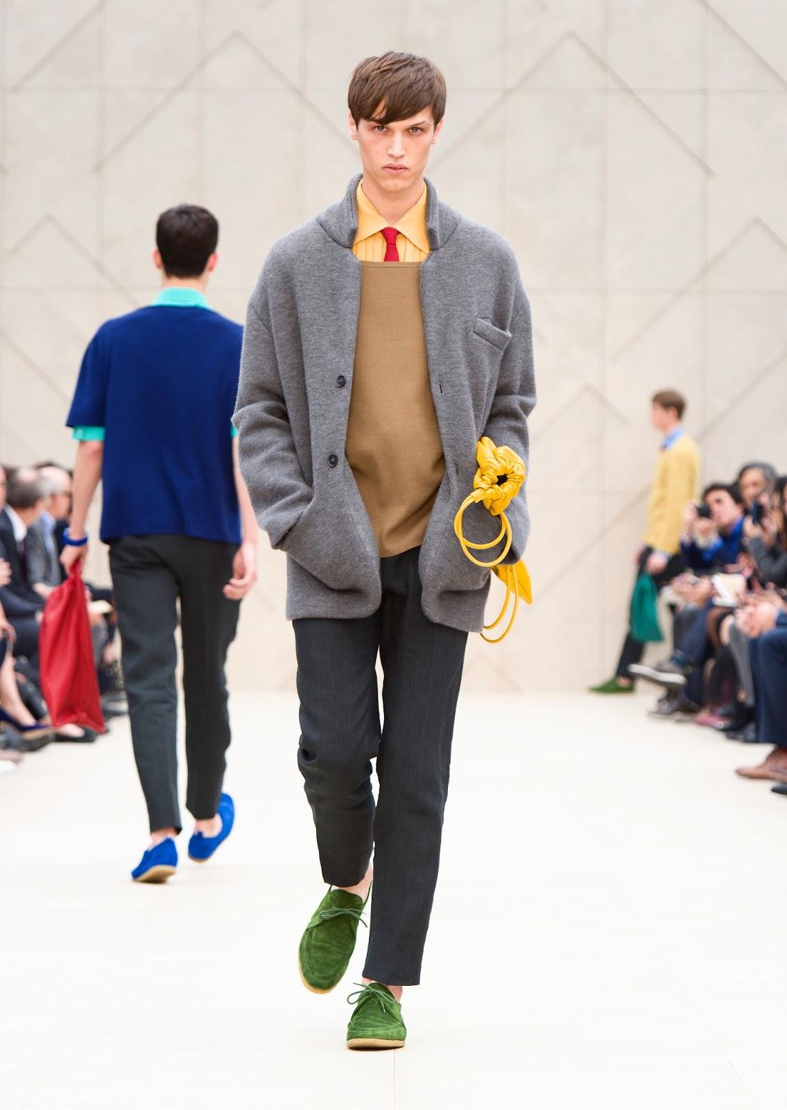 Burberry Prorsum SS14: 'Writers and Painters'