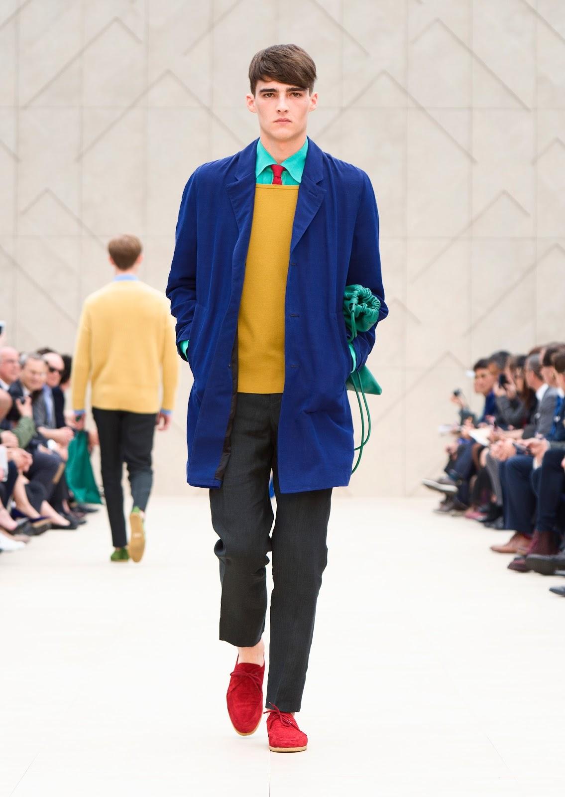 Burberry Prorsum SS14: 'Writers and Painters'