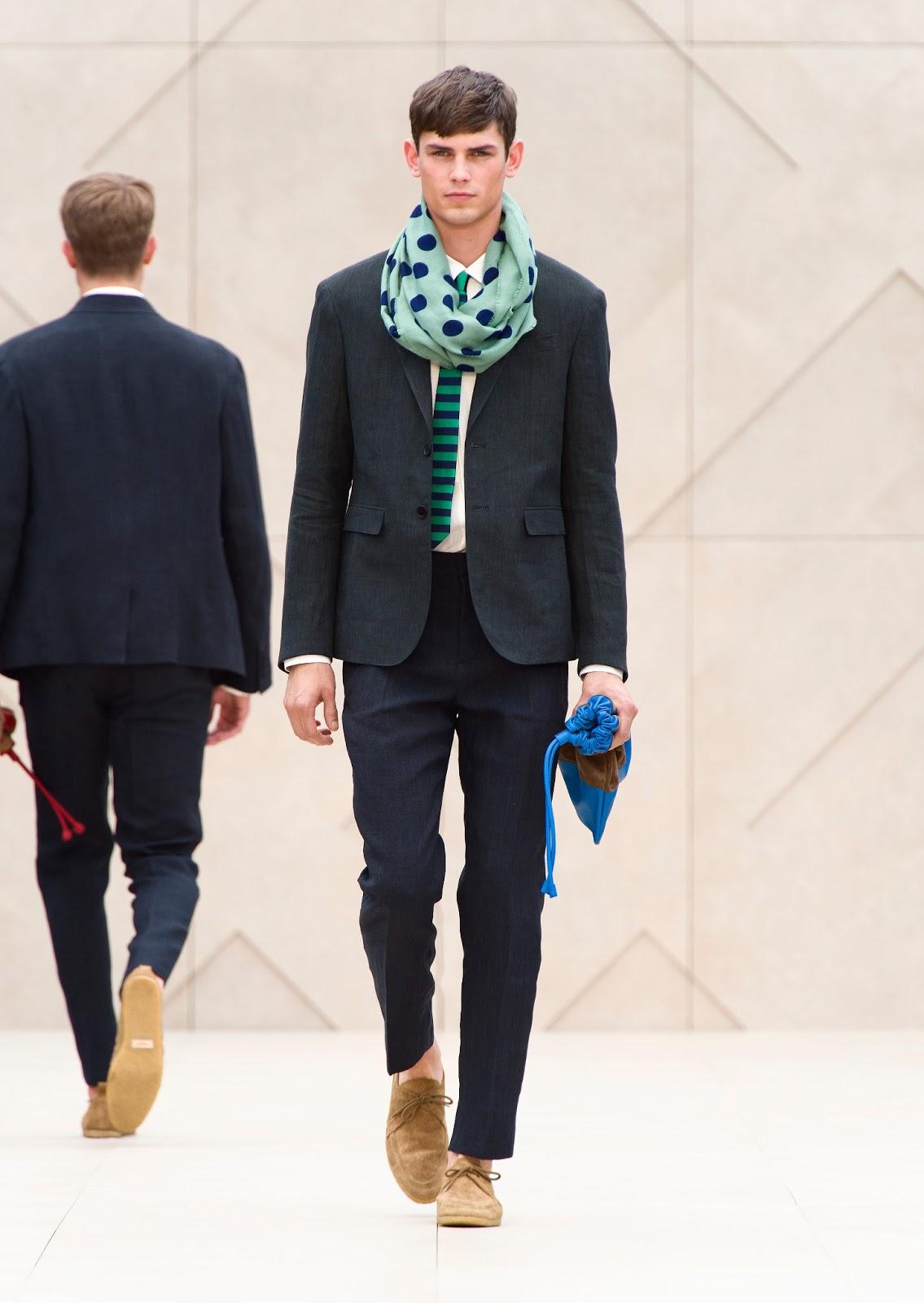 Burberry Prorsum SS14: 'Writers and Painters'