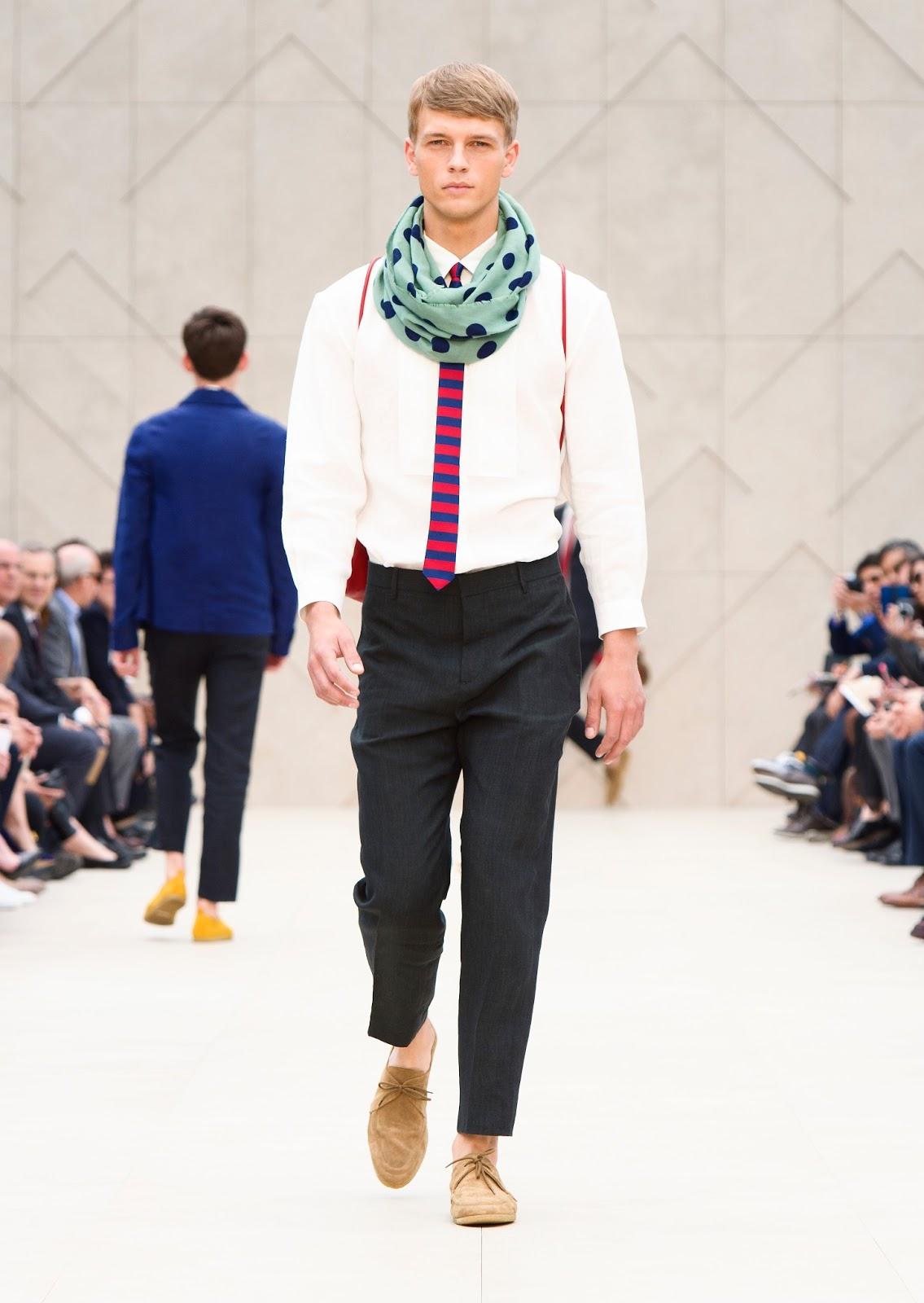 Burberry Prorsum SS14: 'Writers and Painters'