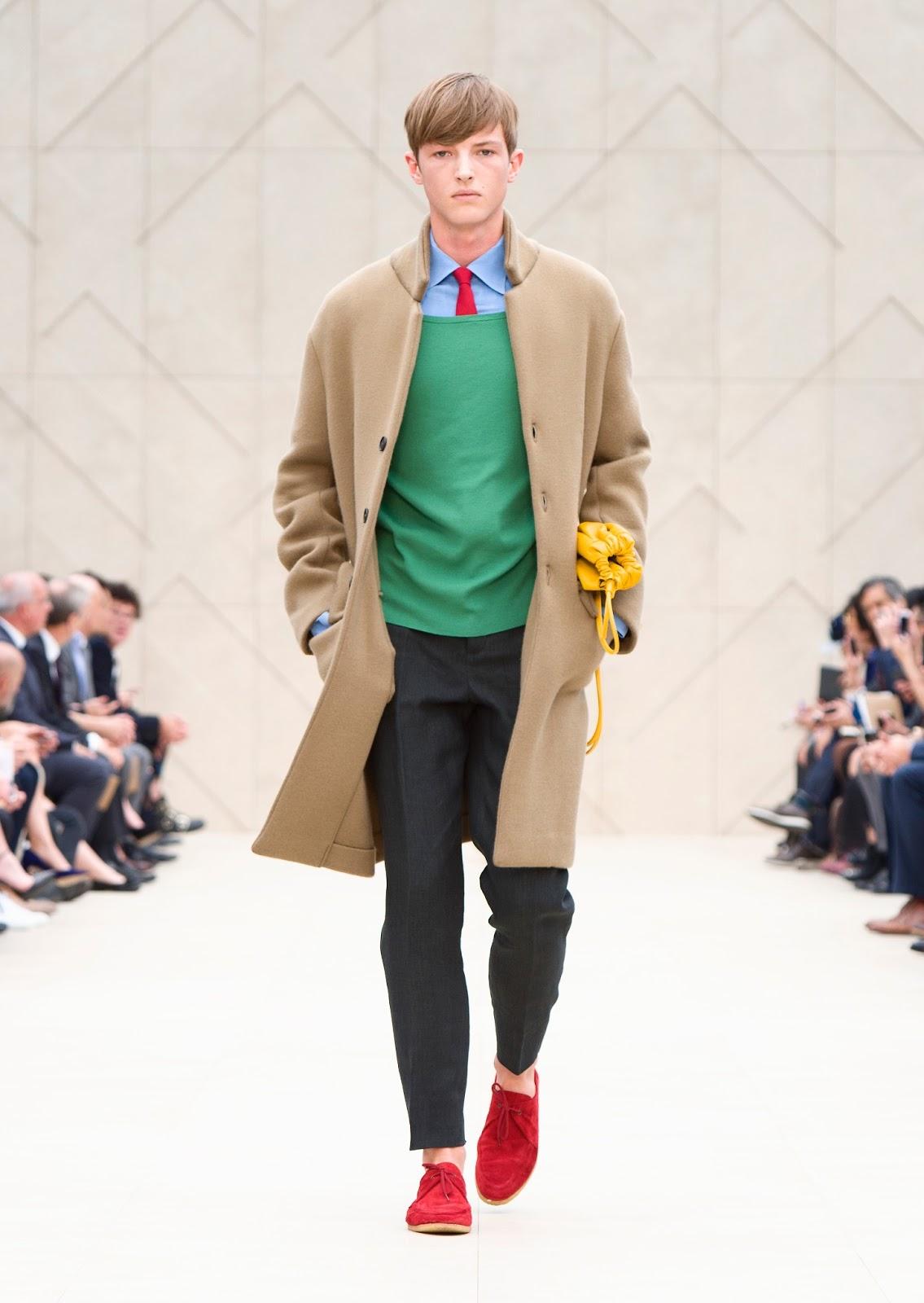 Burberry Prorsum SS14: 'Writers and Painters'