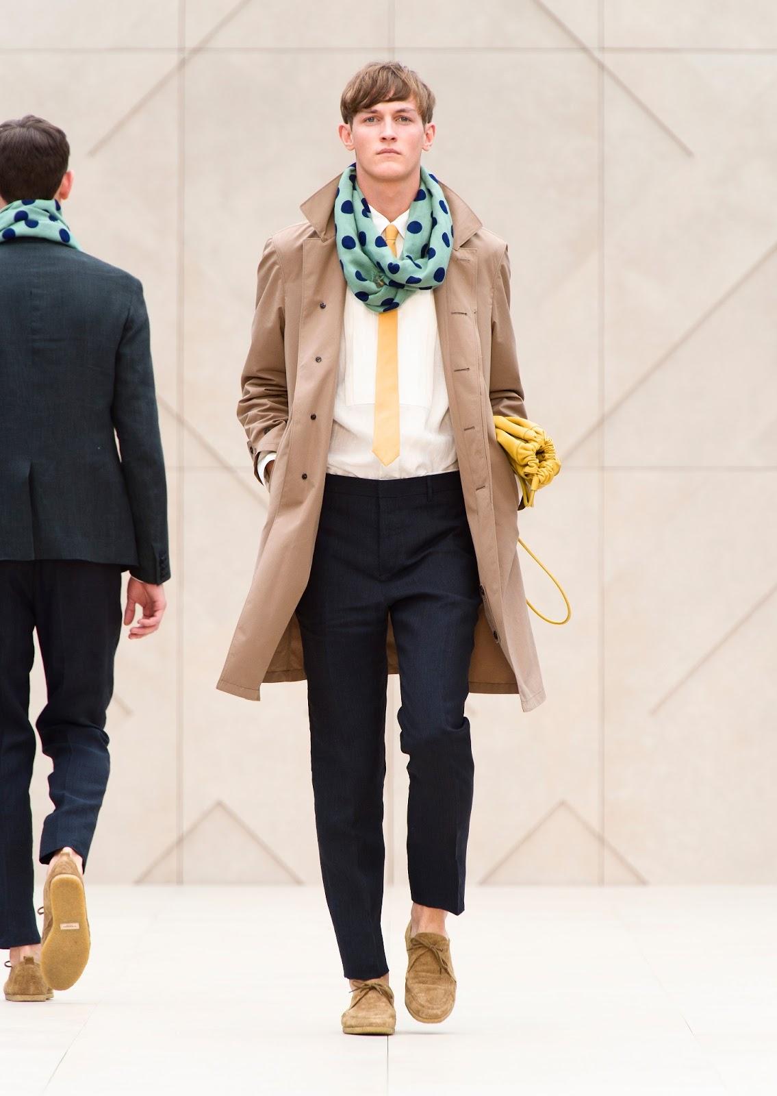 Burberry Prorsum SS14: 'Writers and Painters'