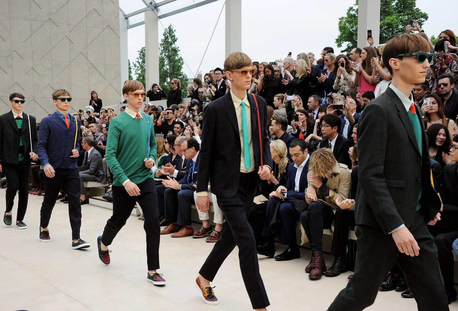 Burberry Prorsum SS14: 'Writers and Painters'