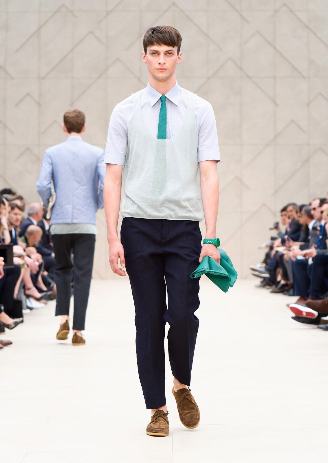 Burberry Prorsum SS14: 'Writers and Painters'