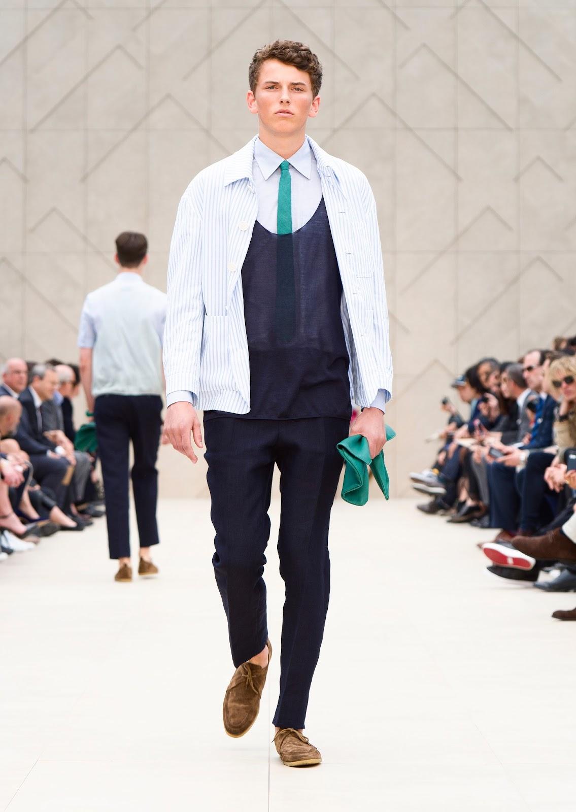 Burberry Prorsum SS14: 'Writers and Painters'