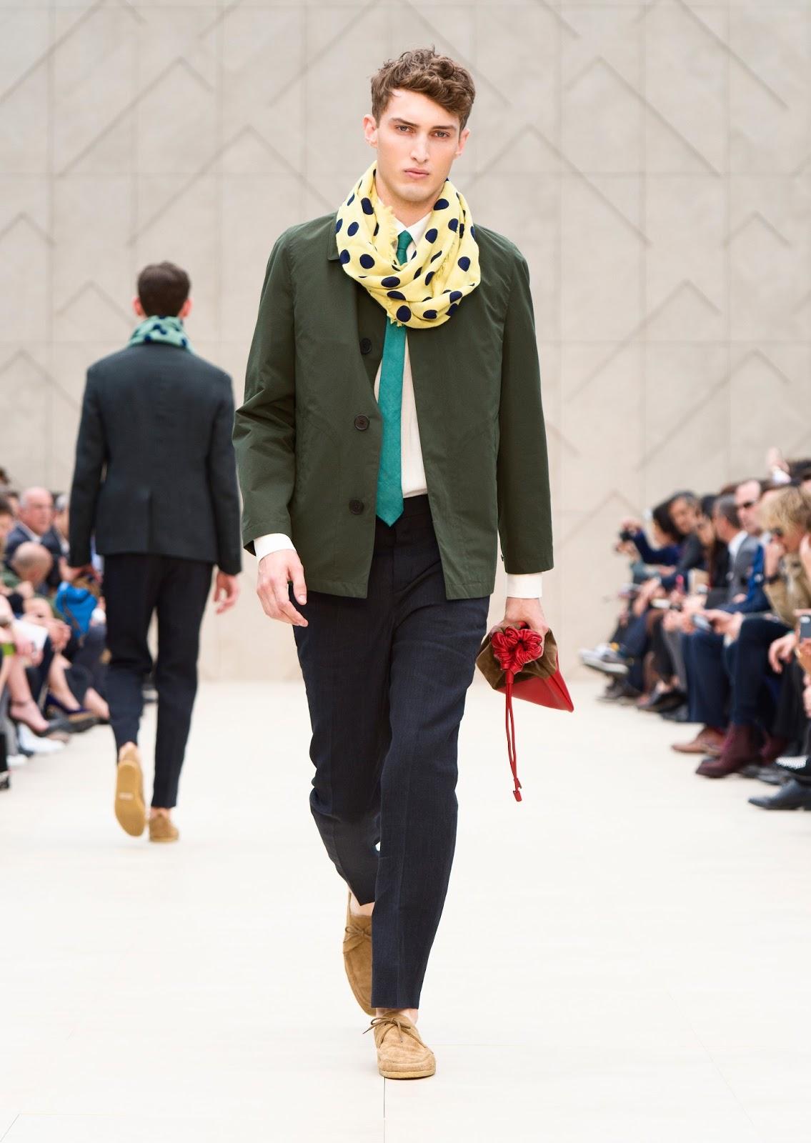 Burberry Prorsum SS14: 'Writers and Painters'