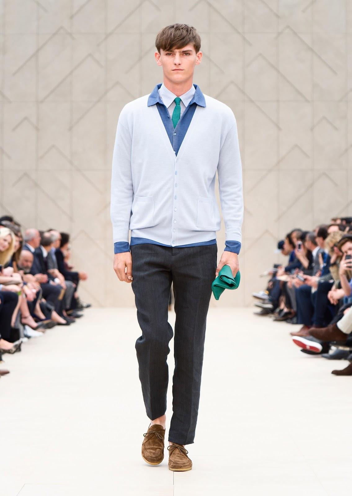 Burberry Prorsum SS14: 'Writers and Painters'