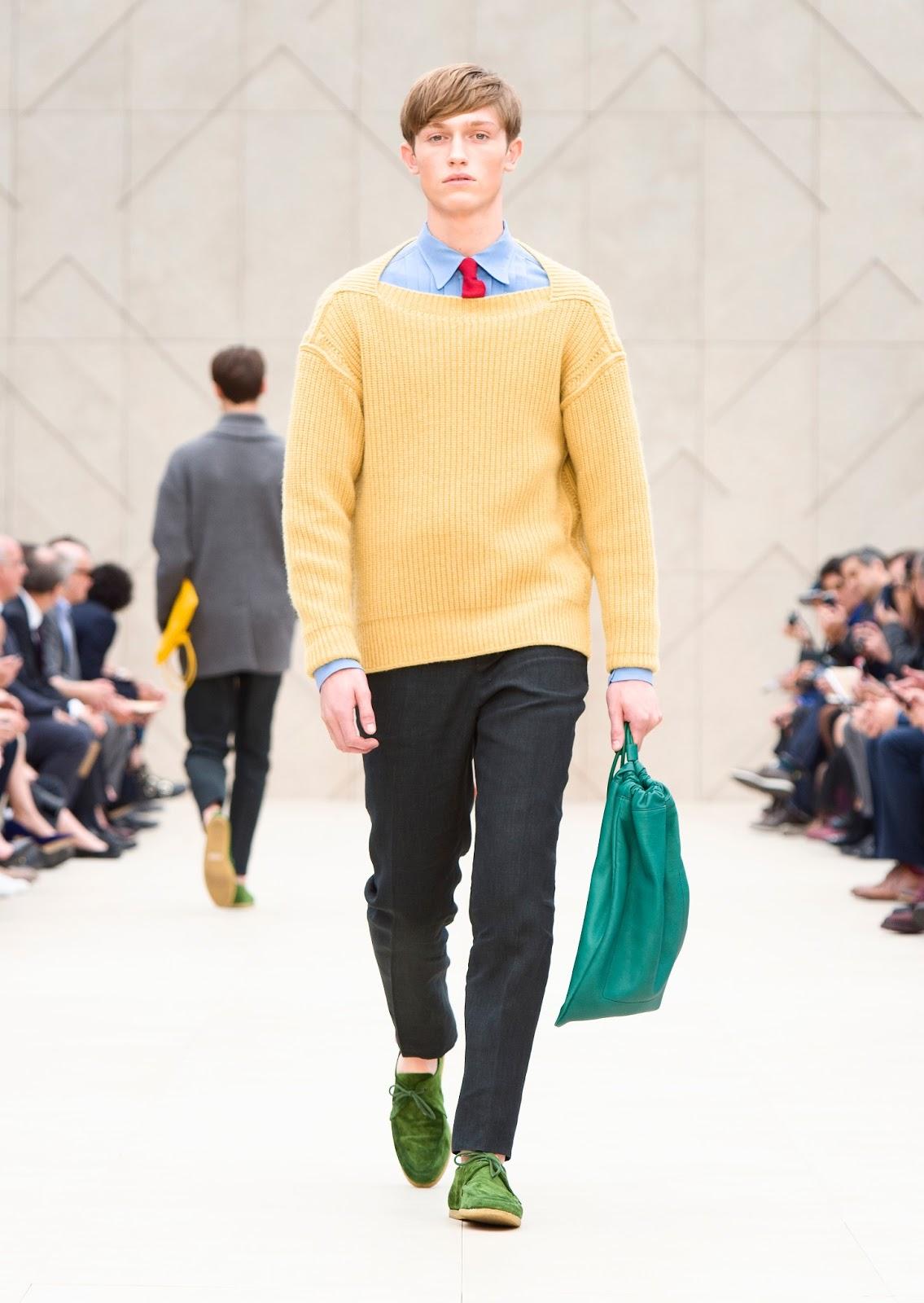 Burberry Prorsum SS14: 'Writers and Painters'