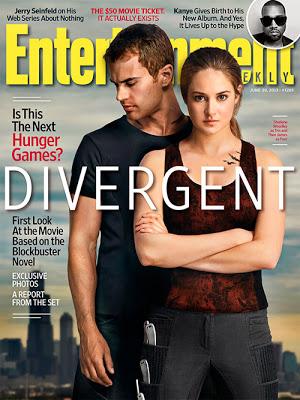 Sensacine nos cuenta que Tris y Cuatro son portada de la revista Entertainment Weekly