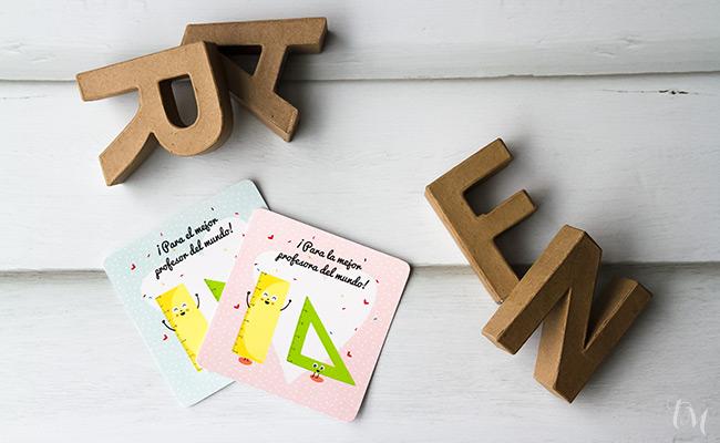 tarjetas fin de curso