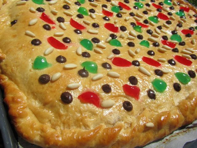 Coca de chocolate de San Juan