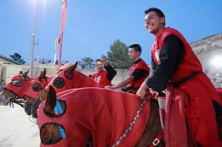 El Palio de los normandos en Piazza Armerina