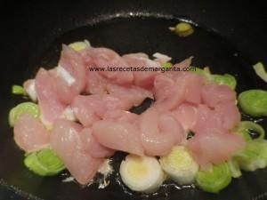 Tortitas saladas con pollo