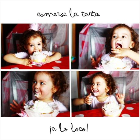 Nadia hace dos añitos