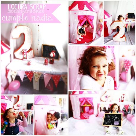 Nadia hace dos añitos