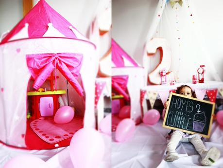 Nadia hace dos añitos