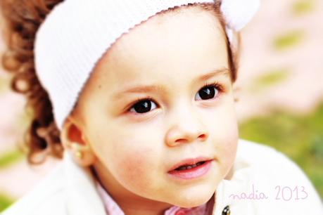 Nadia hace dos añitos