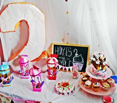 Nadia hace dos añitos