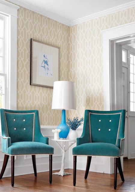 DECORAR LAS PAREDES CON PAPEL PINTADO