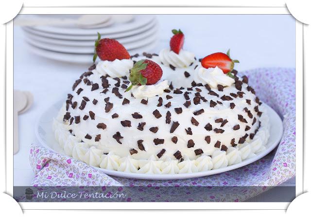 Tarta bizcocho de Yogurt