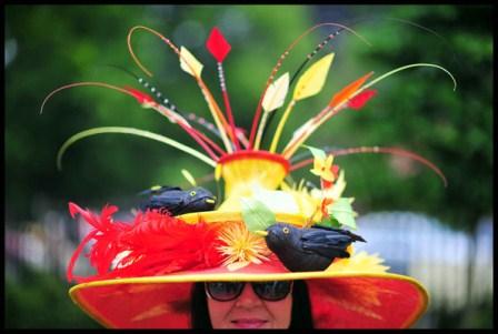 Los sombreros de Ascot 2013: Pájaros, flores y antenas parabólicas