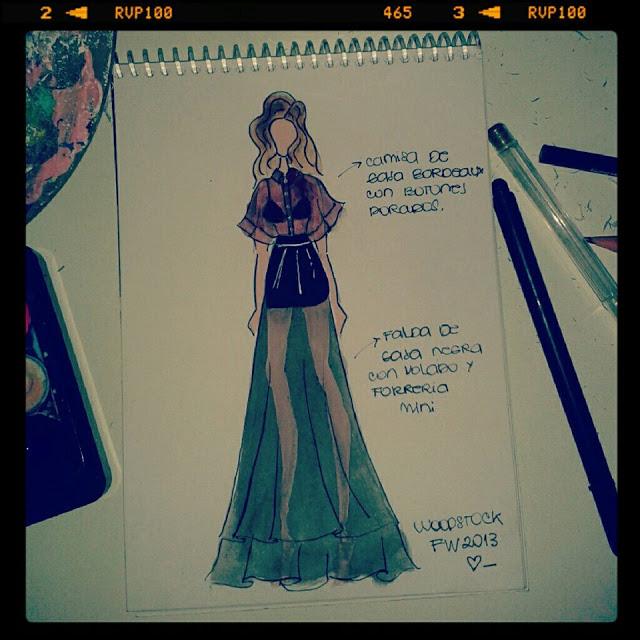 Adelanto Colección Otoño-Invierno 2013 Woodstock diseño independiente